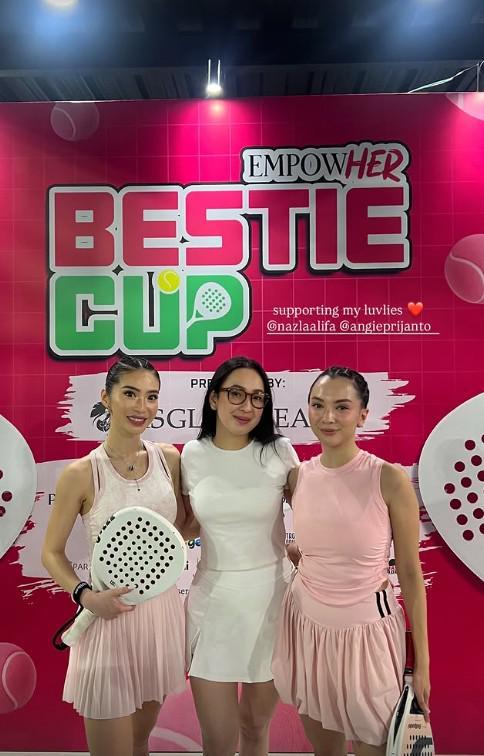 artis turnamen padel Bestie Cup 2025 (Instagram.com/agthpricilla)