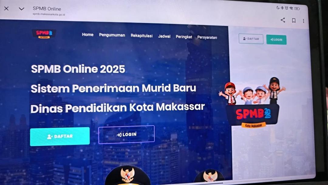 Disdik Makassar Evaluasi Sistem Pendaftaran SPMB Usai Server Overload