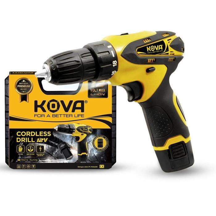 Kova Cordless Drill 12V (tokopedia.com/Kova)