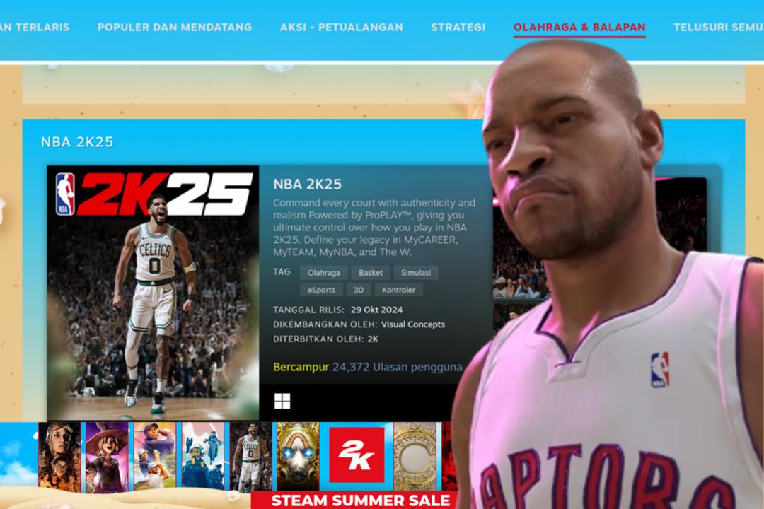 5 Rekomendasi Diskon Game Olahraga 2K di Steam Summer Sale 2025