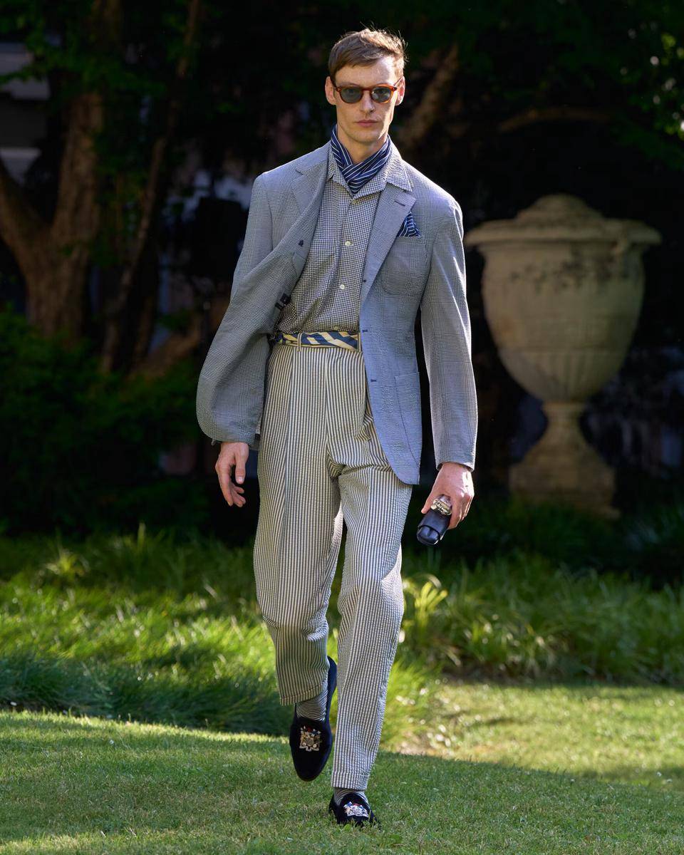 Koleksi Dunhill S/S '26 di Milan Men's Fashion Week (dok. Dunhill)