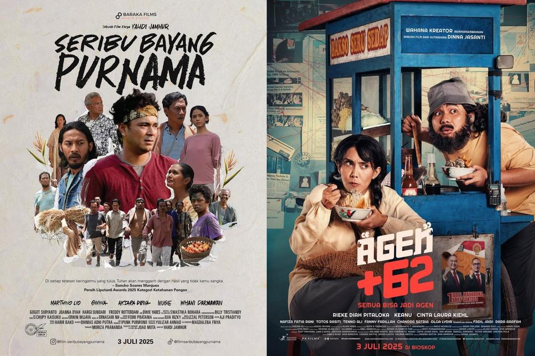 4 Film Indonesia Terbaru Siap Tayang di Bioskop Lampung 3 Juli 2025