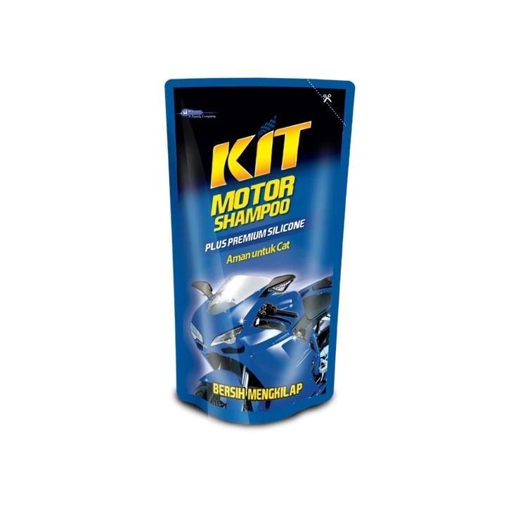 Kit Motor Shampoo Pouch 200ml (shopee.co.id/Kit Auto Care Official Shop)