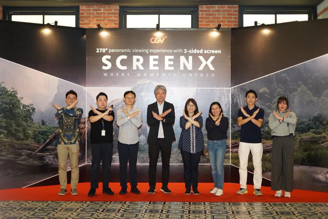 Pemutaran Jurassic World: Rebirth di SCREENX CGV Central Park
