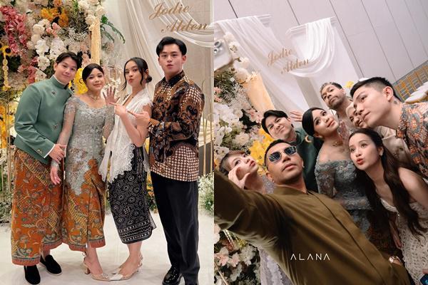 Potret Tamu Artis di Lamaran Brisia Jodie dan Jonathan Alden