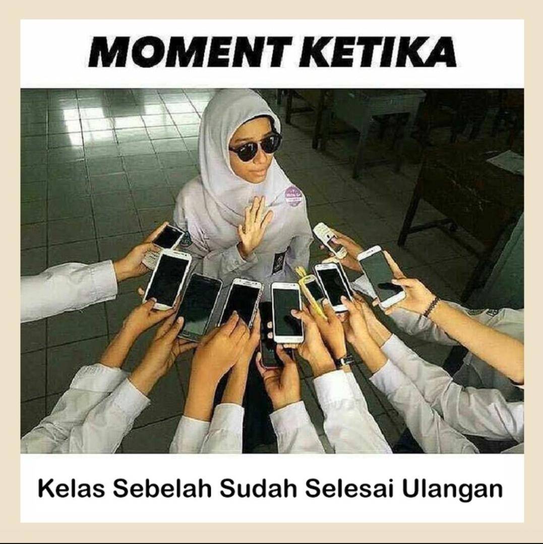 Meme kelakuan anak sekolah