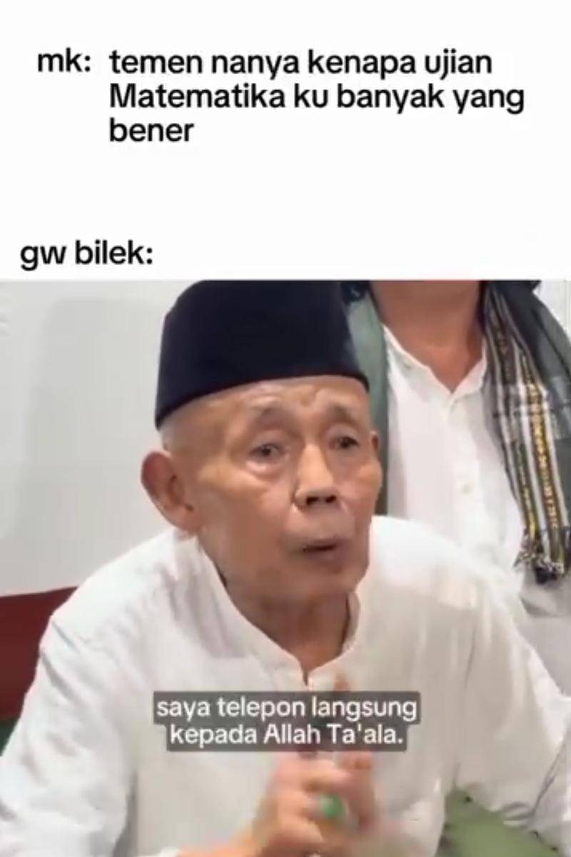 Meme kelakuan anak sekolah