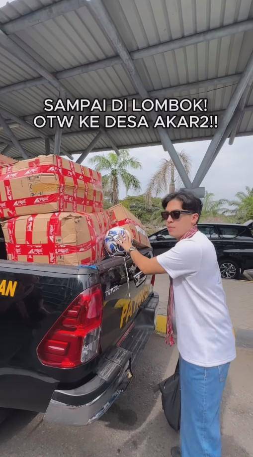 Jerome Polin Mengajar di Pedalaman Lombok (Instagram.com/jeromepolin)