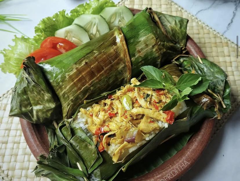 Resep Nasi Bakar Ayam Suwir Kemangi, Bumbu Meresap