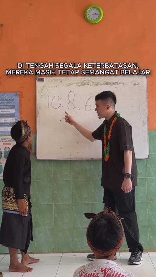Jerome Polin Mengajar di Pedalaman Lombok (Instagram.com/jeromepolin)