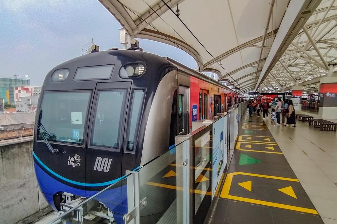 Potret Stasiun MRT Blok M BCA (commons.wikimedia.org/NFarras)