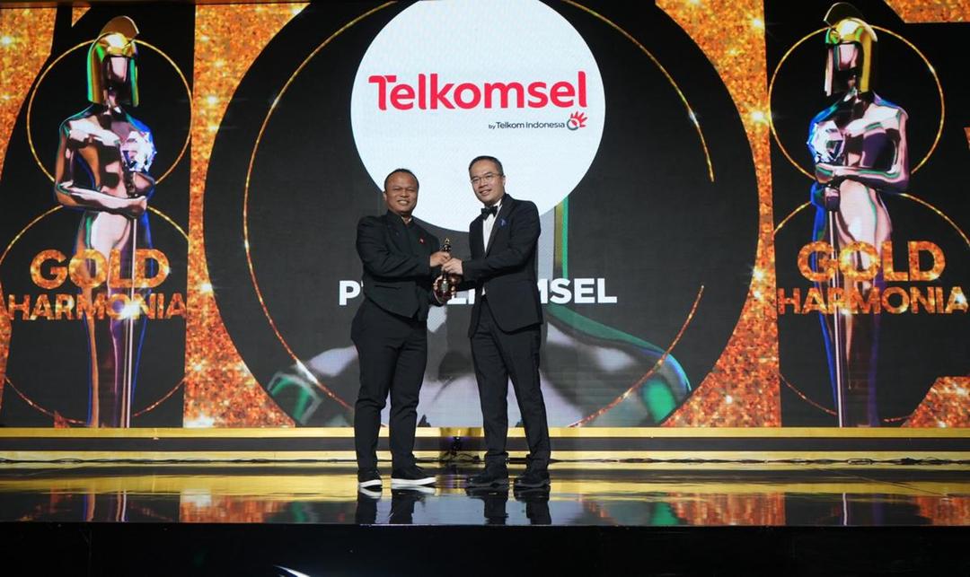 Telkomsel Raih Dua Penghargaan HR Asia 2025 Pemanfaatan AI

