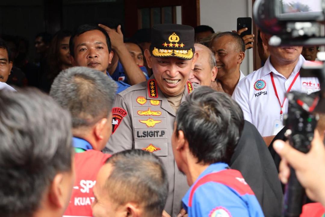 Kapolri Hadiri Bakti Kesehatan Donor Darah, Digelar KSPSI di Banten