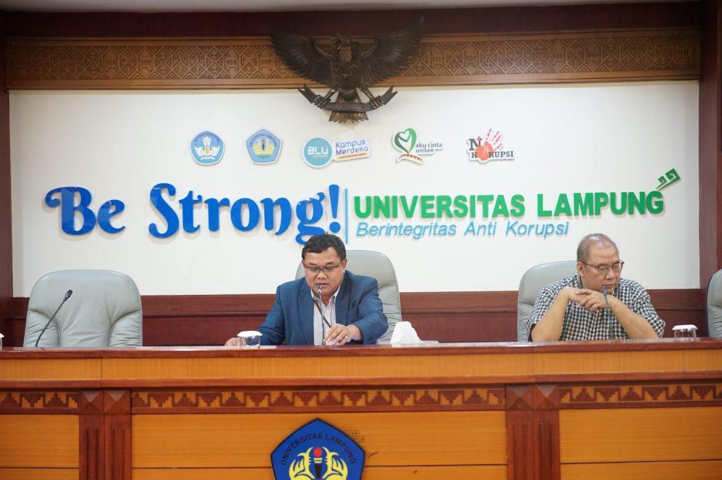 Unila Gelar Konferensi Pers Resmi Terkait Pengumuman Hasil Seleksi Mandiri Masuk Perguruan Tinggi Negeri wilayah Barat (SMMPTN-Barat) 2025