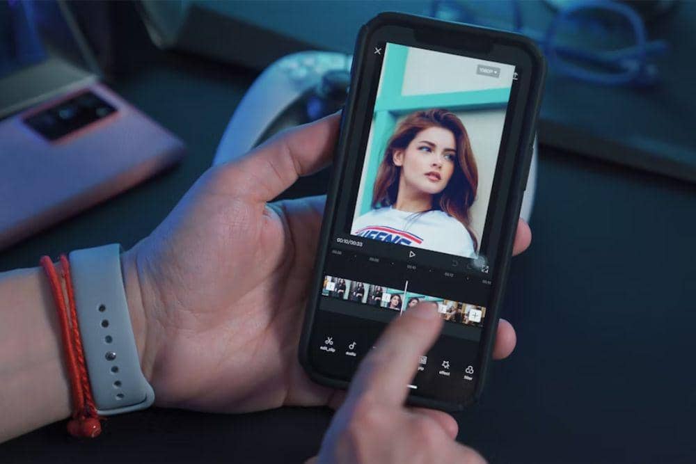 Cara edit video pakai template Lebaran di CapCut