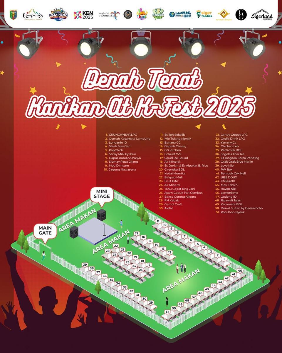 Festival Kanikan at KFeast 2025 Bandar Lampung