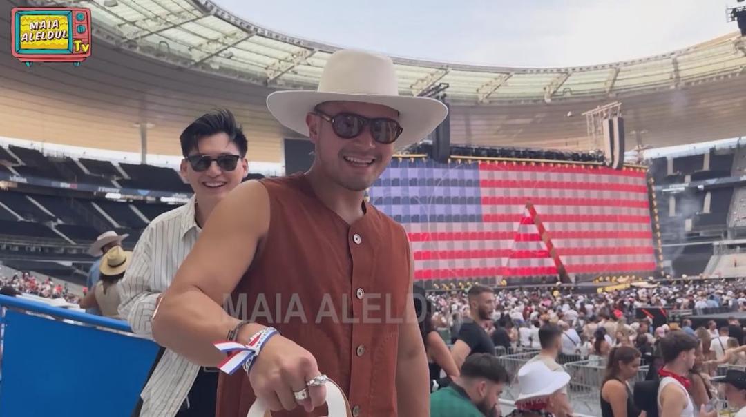 Maia Estianty nonton Beyonce di Paris (YouTube.com/Maia ALELDUL TV)