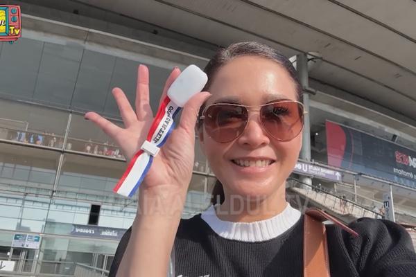 Maia Estianty nonton Beyonce di Paris (YouTube.com/Maia ALELDUL TV)