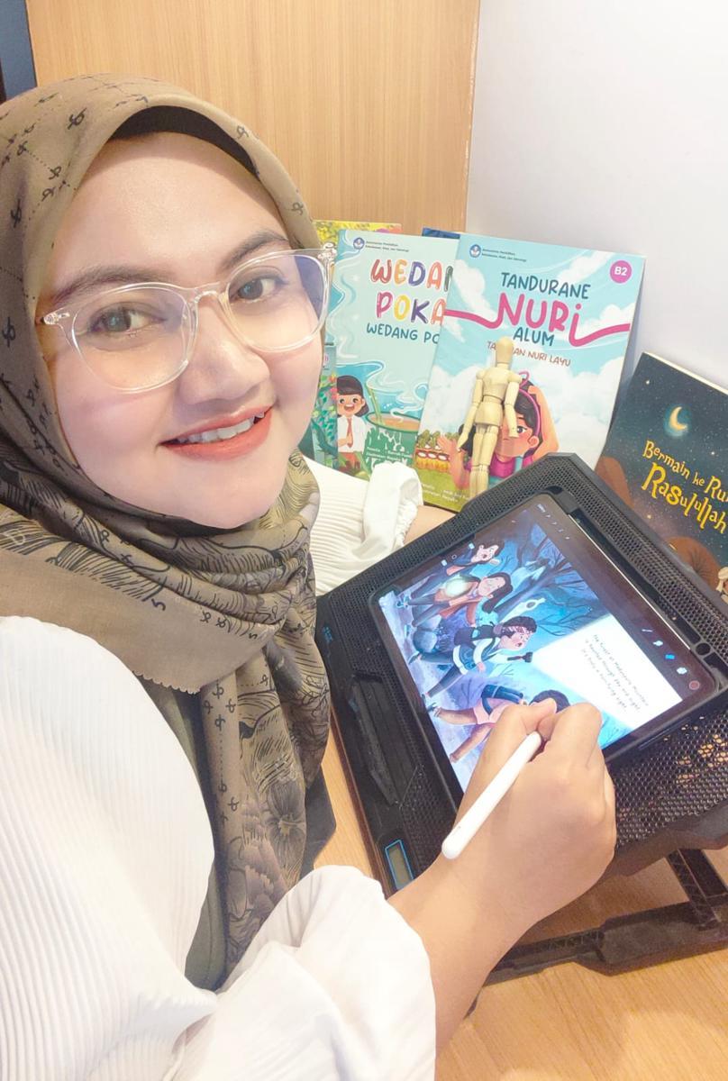 Perjalanan Kreatif Yaniar Riska Menghidupkan Imajinasi Anak lewat Buku