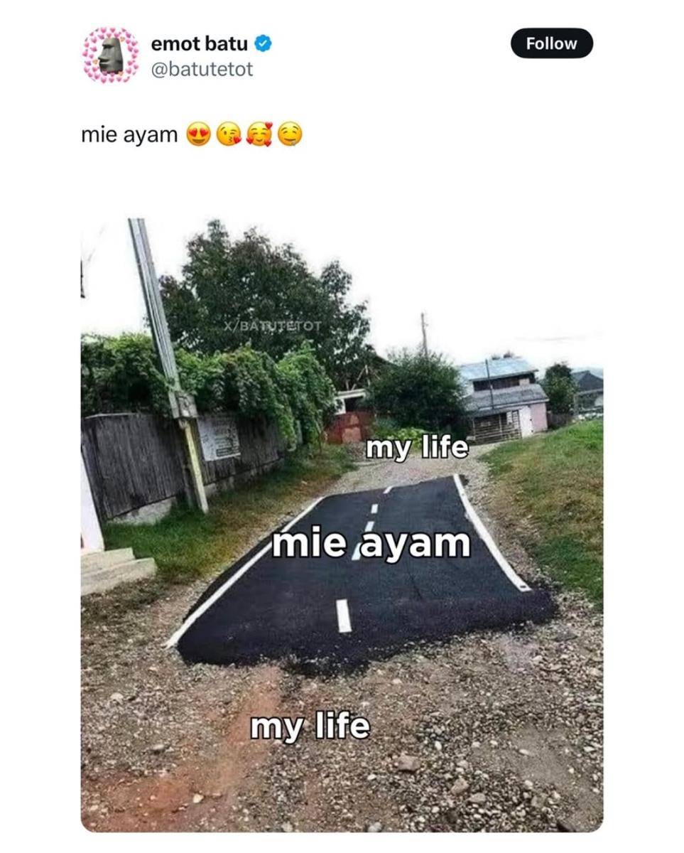 Meme kebahagiaan sesaat (instagram.com/sapibego)