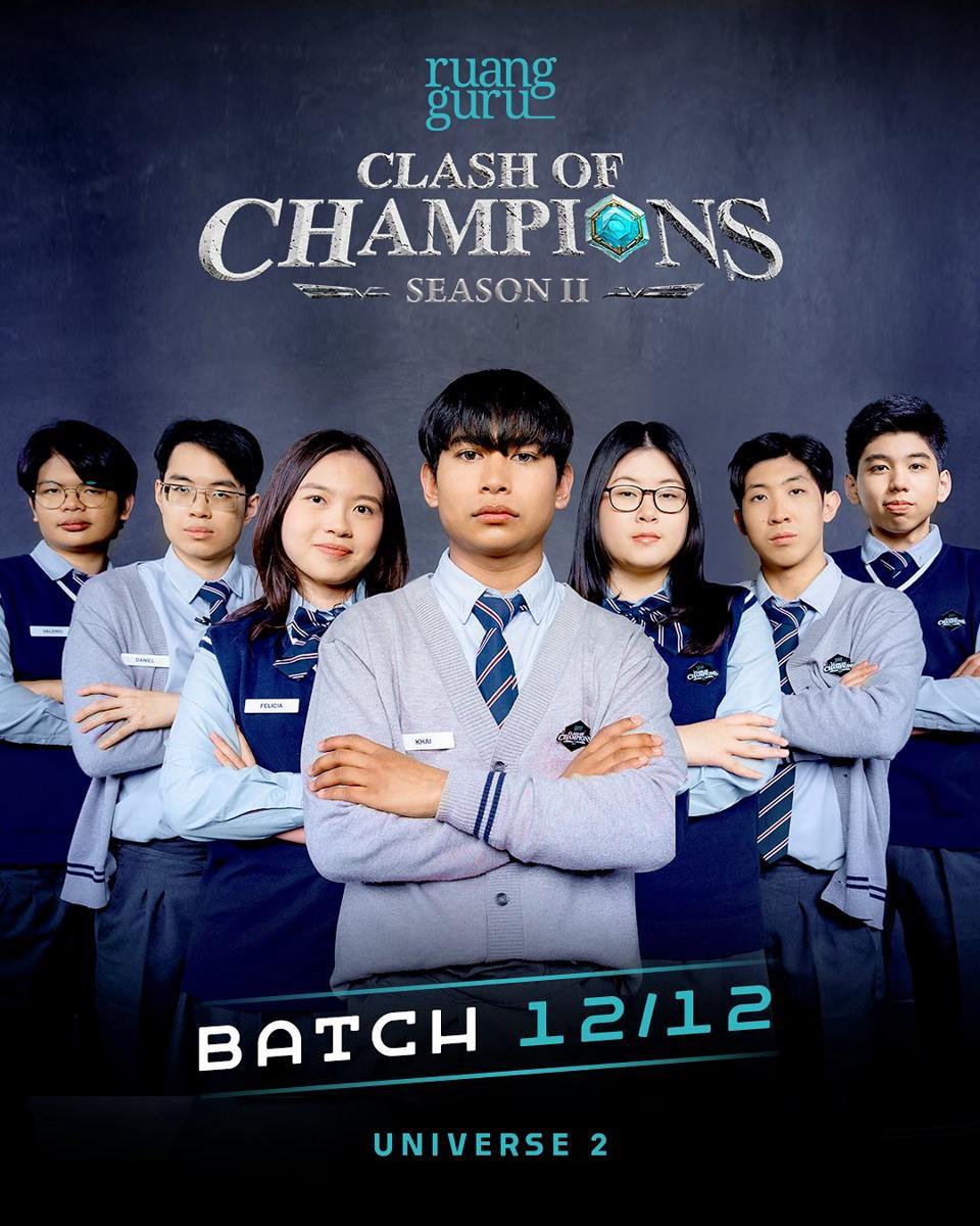 Clash of Champions Season 2 Universe 2 (instagram.com/ruangguru_)