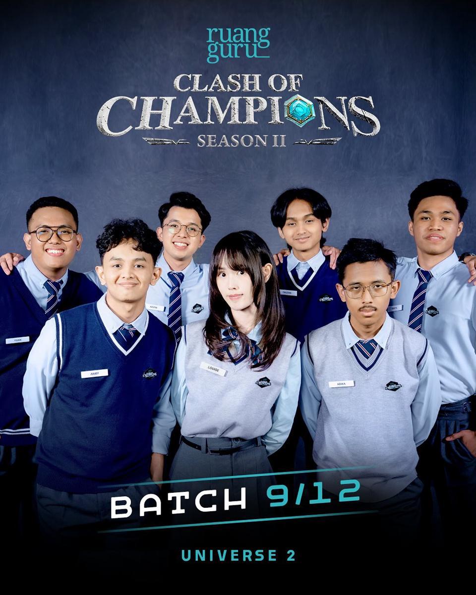 Clash of Champions Season 2 Universe 2 (instagram.com/ruangguru_)