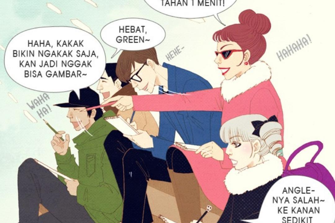 Webtoon Spirit Fingers