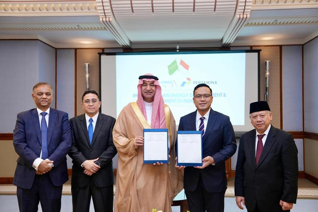 Pertamina gandeng ACWA Power Arab Saudi Untuk Pengembangan Energi Bersih