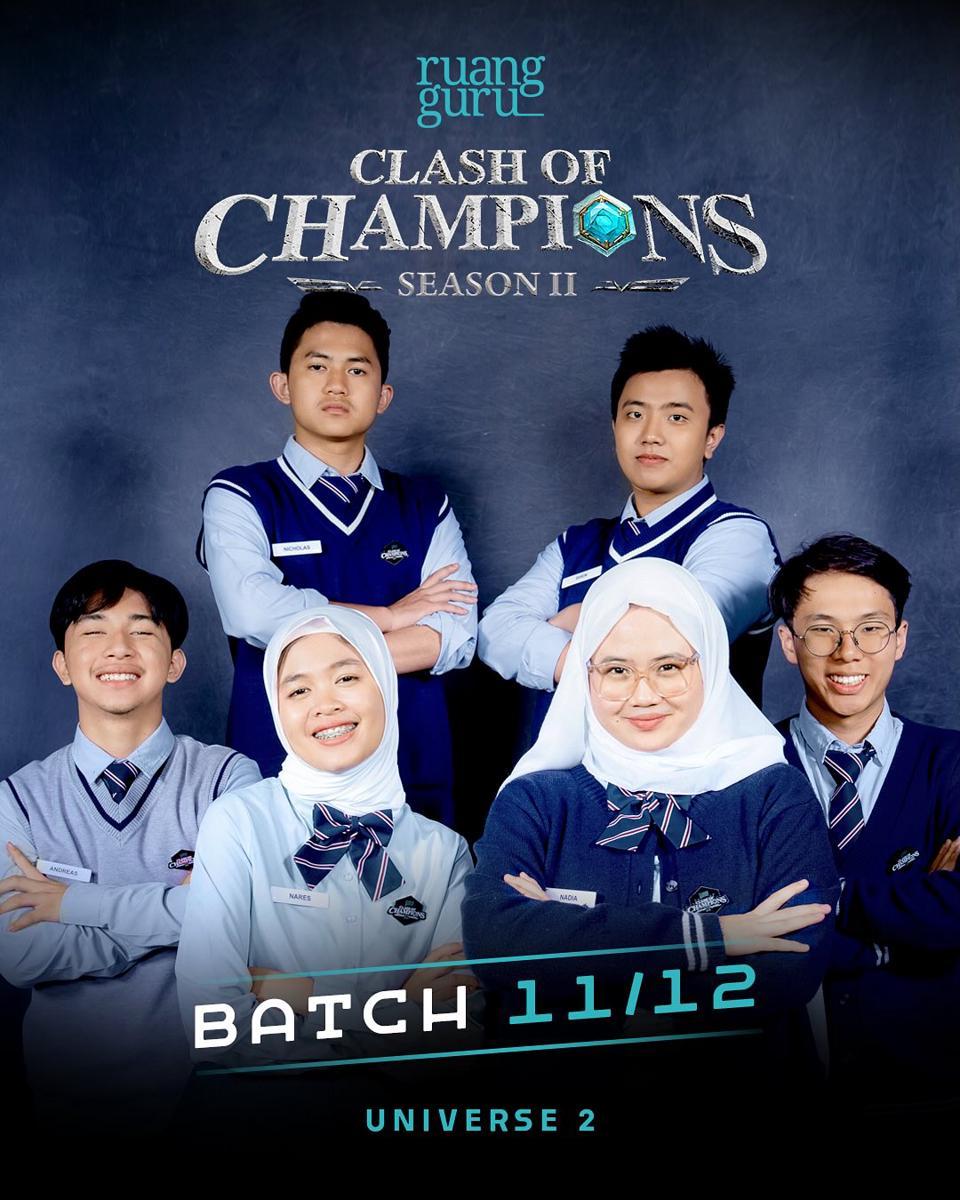 Clash of Champions Season 2 Universe 2 (instagram.com/ruangguru_)