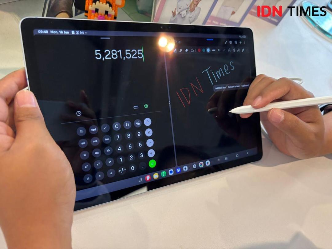 Samsung Galaxy Tab S10 FE (IDN Times/Rifki Wuda)