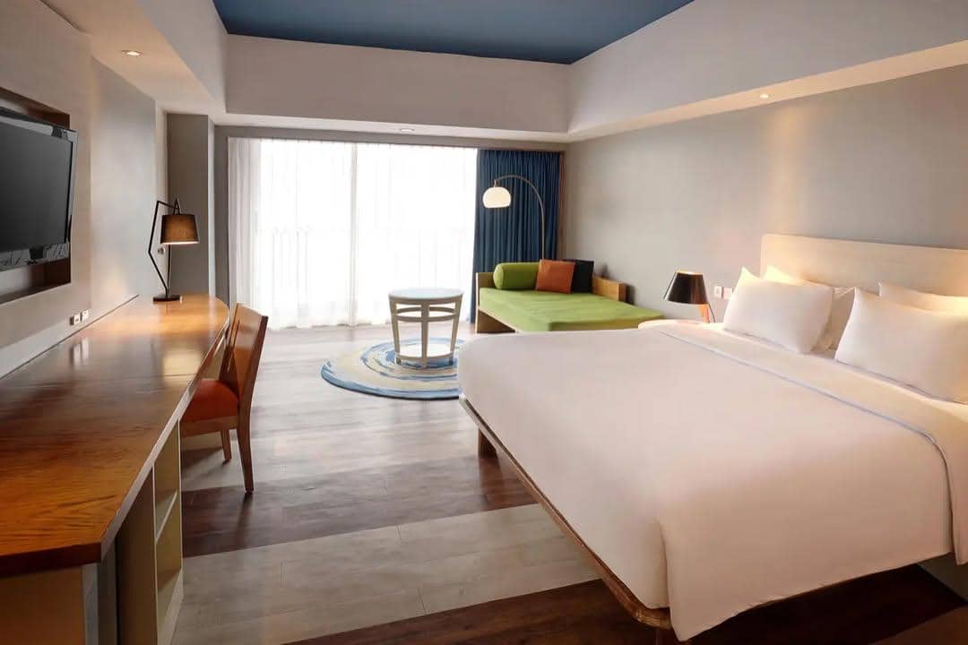 Potret kamar di Mercure Convention Center Ancol (instagram.com/mercureancoljakarta)