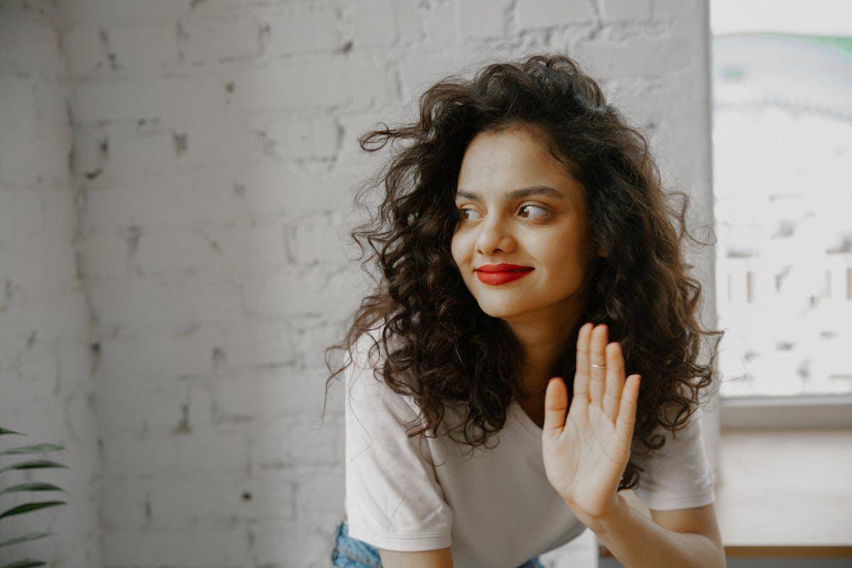 ilustrasi rambut cloud curls (pexels.com/Polina Zimmerman)