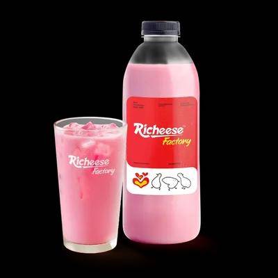 Minuman Pink Lava Richeese Factory