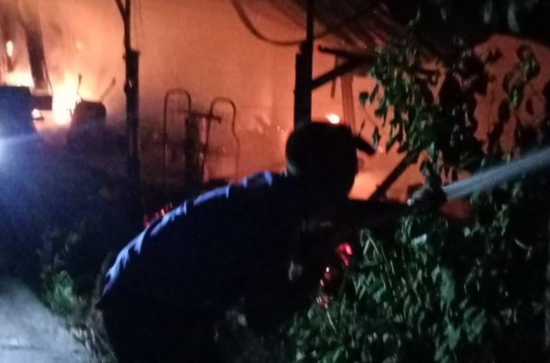 Bukan dari Oven, Korsleting Listrik Picu Kebakaran Kandang Ayam