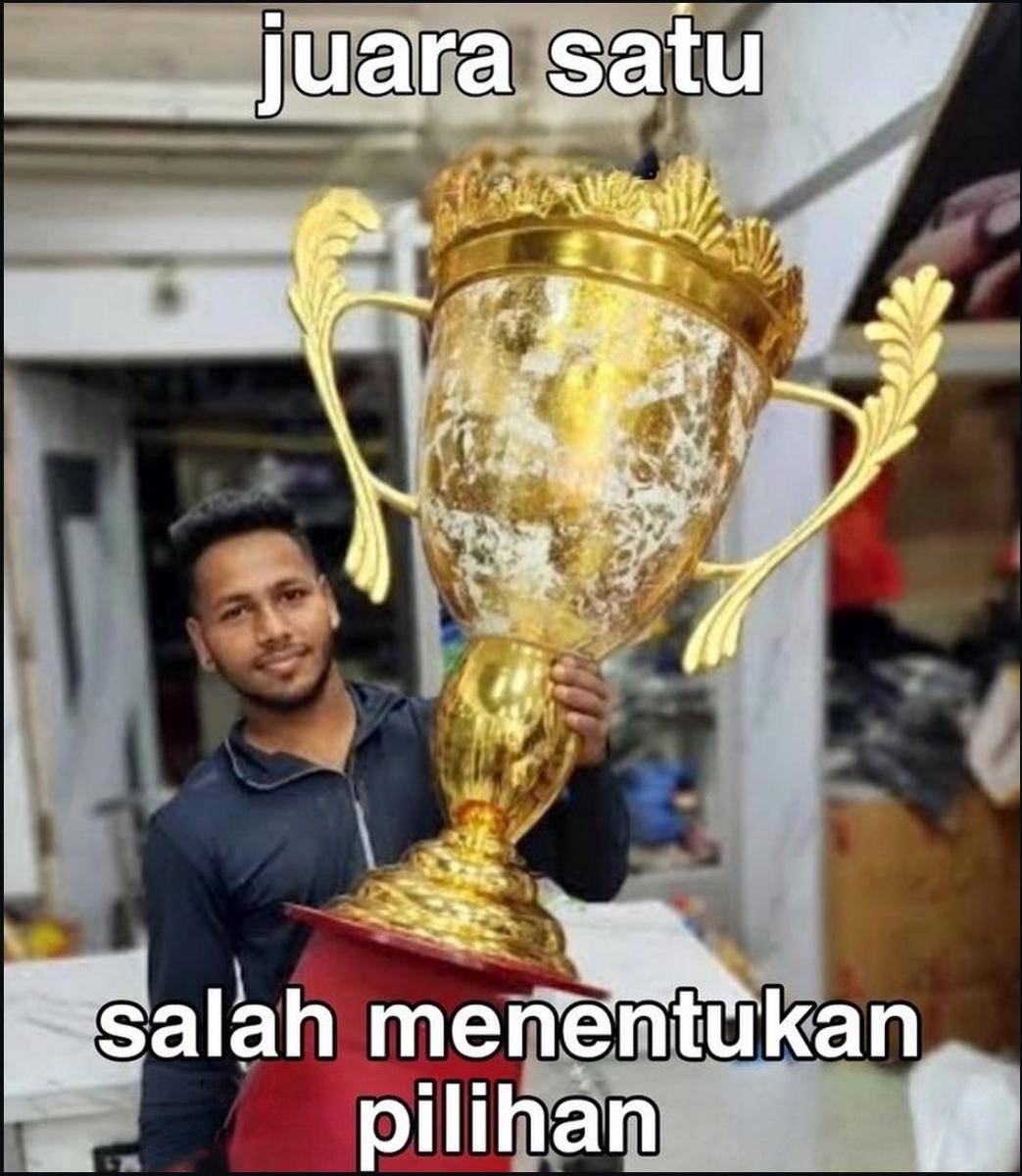 Meme kemenangan (instagram.com/lonelistttt)