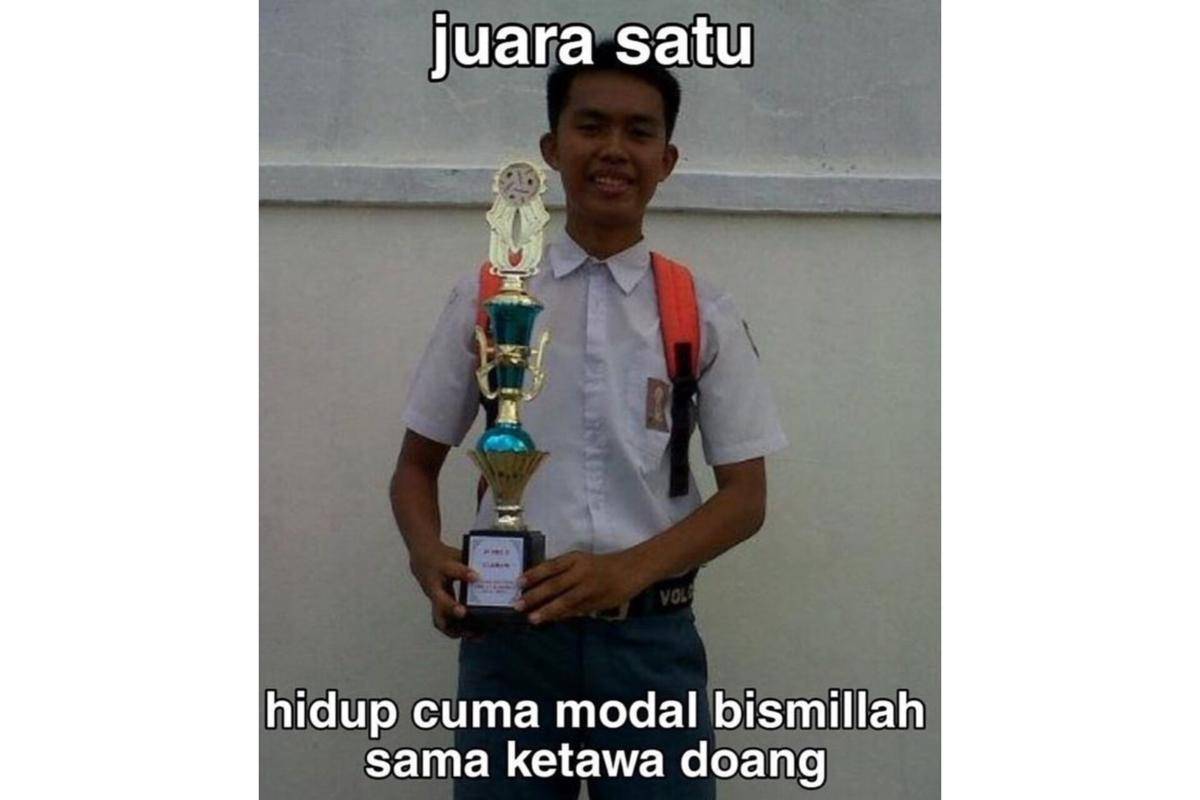 Meme kemenangan (instagram.com/lonelistttt)