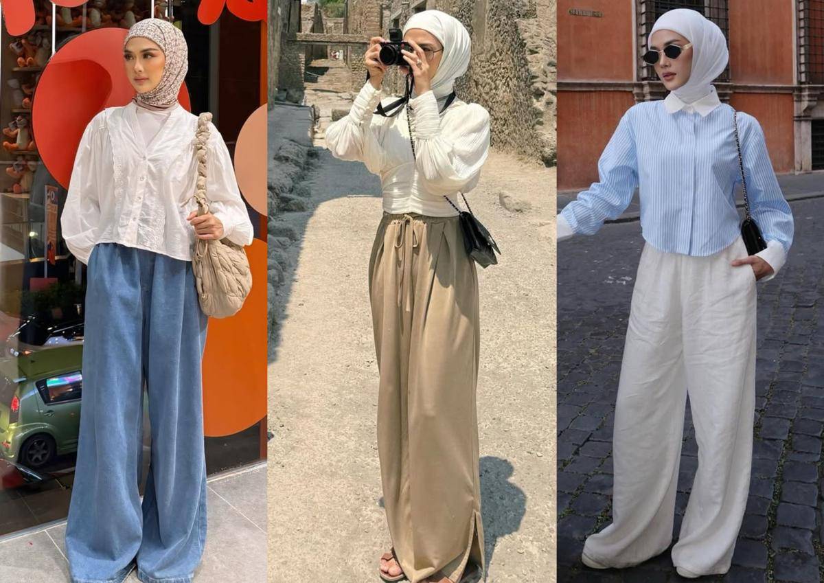 Inspirasi OOTD ala Fatimah Zahra (instagram.com/fatimahzahraotman)