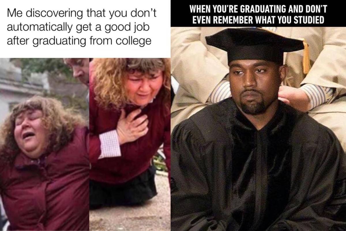 meme kenyataan lulus kuliah