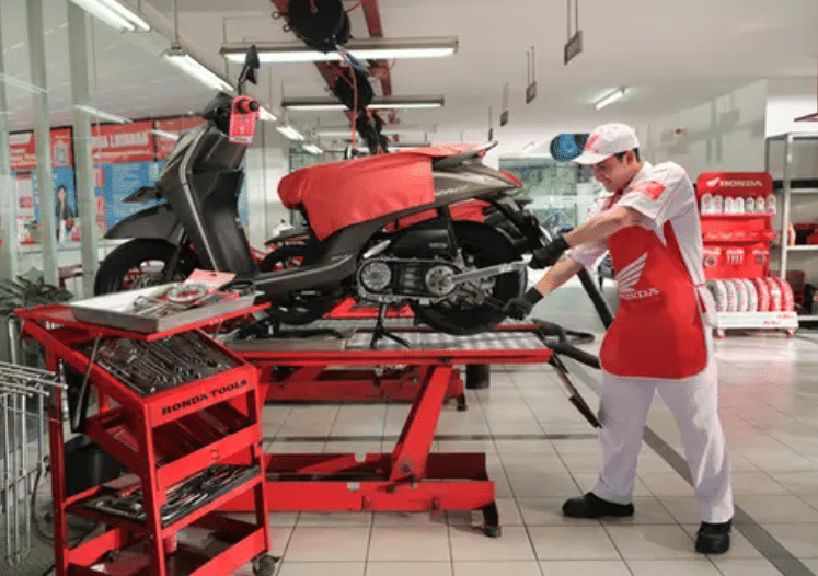 ilustrasi bengkel resmi