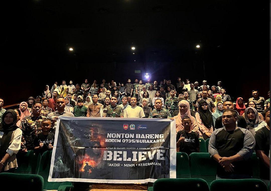Nobar Film BELIEVE di Solo, Rekomendasi Film Gen Z Cintai Indonesia