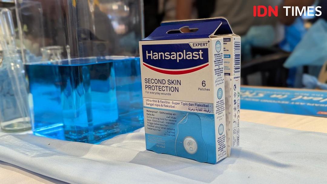 Hansaplast Second Skin Protection (IDN Times/Misrohatun)