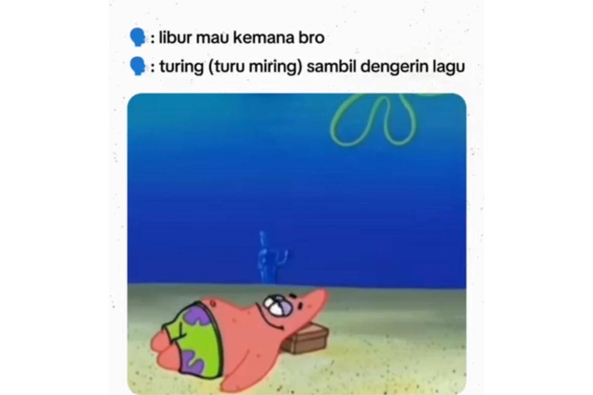 Meme hari libur (instagram.com/azz._.man)