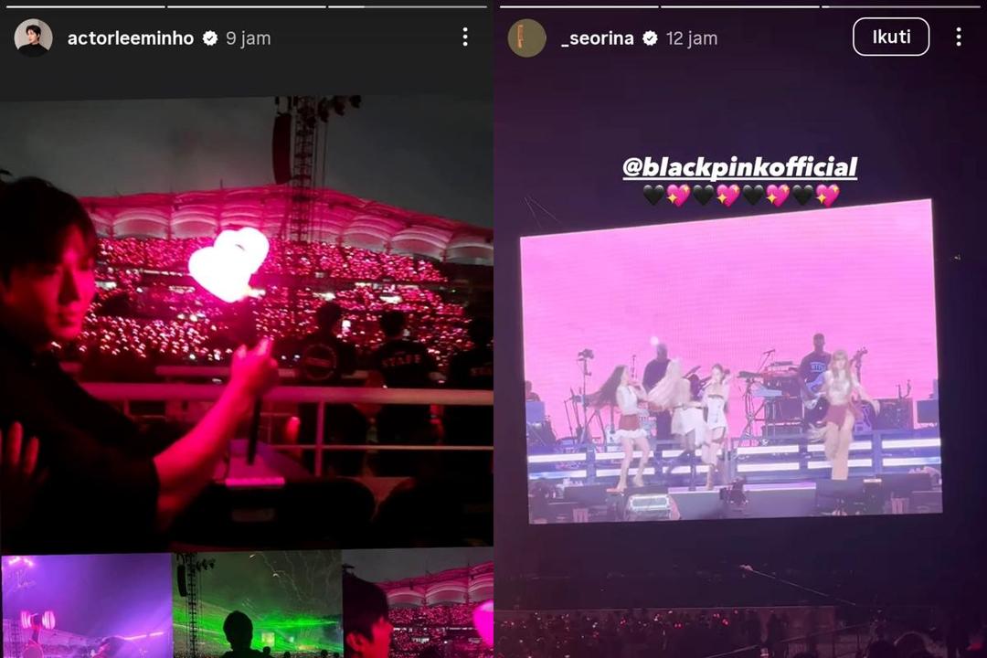 Artis Korea di konser BLACKPINK DEADLINE