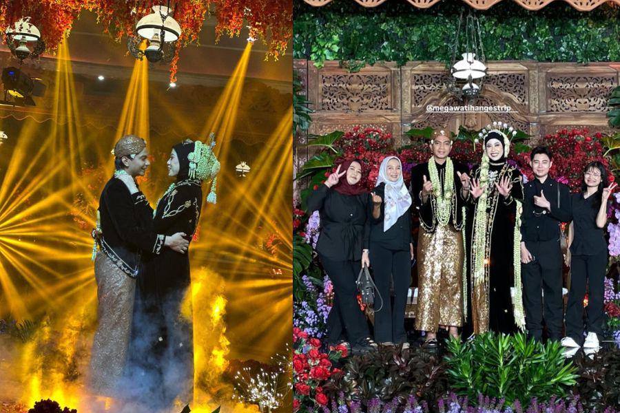 8 Dekorasi Resepsi Pernikahan Megawati Hangestri, Kental Akan Adat!