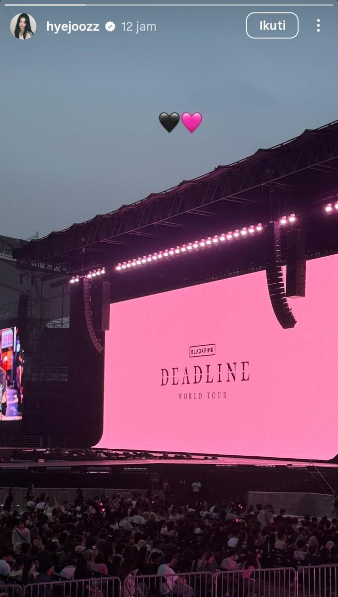 Artis Korea di konser BLACKPINK DEADLINE