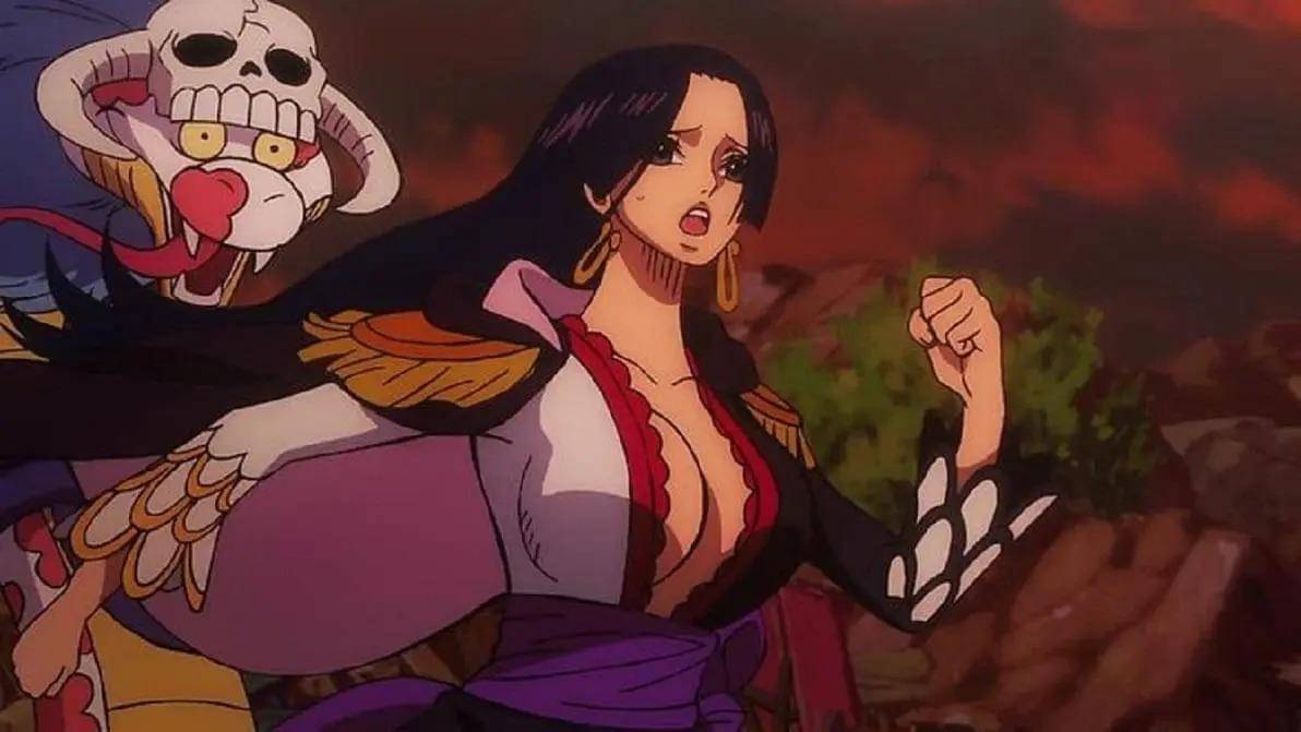 Boa Hancock dan Salome (dok. Toei Animation/One Piece)