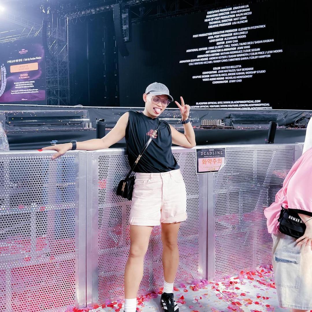 Artis Indonesia nonton konser BLACKPINK DEADLINE in Goyang
