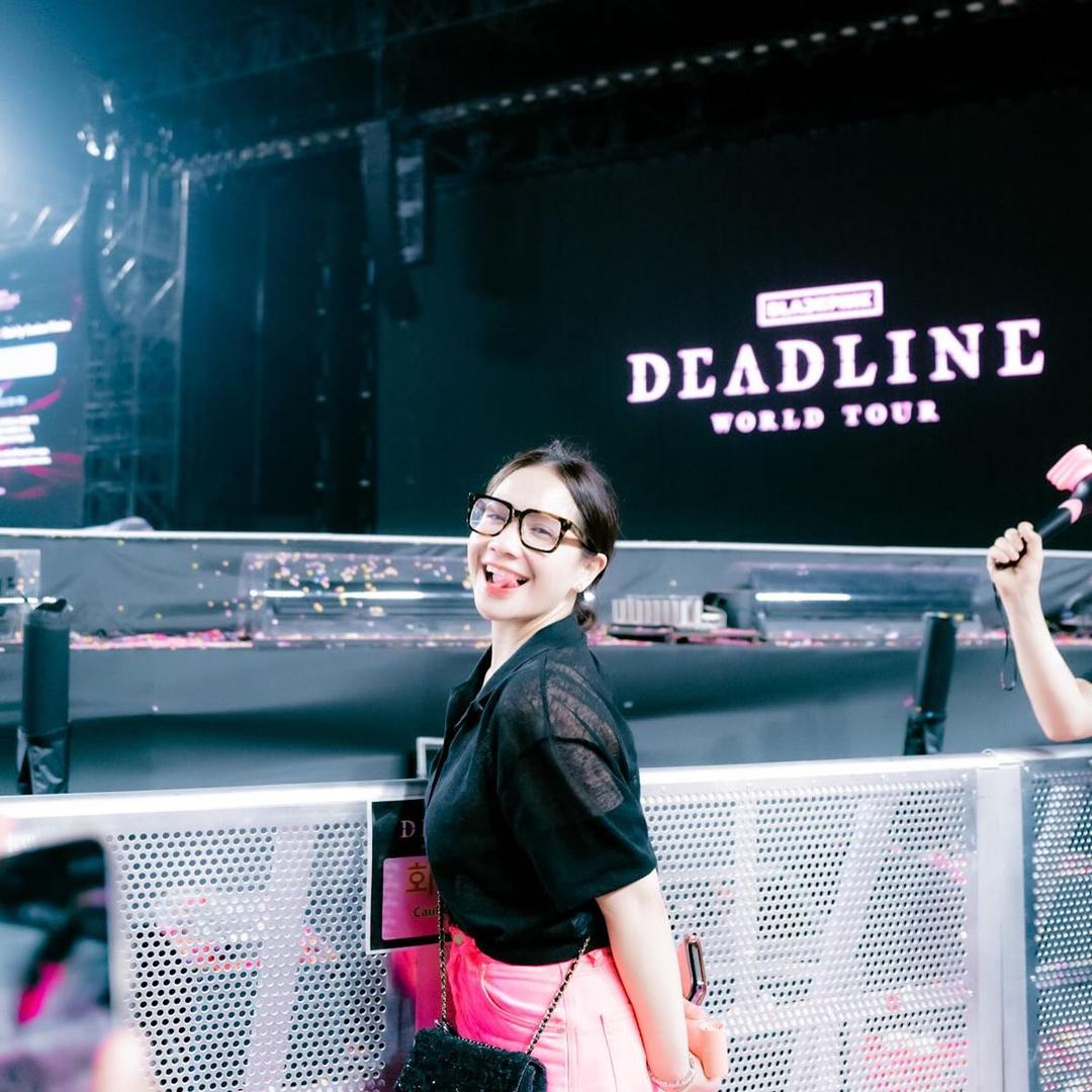 Artis Indonesia nonton konser BLACKPINK DEADLINE in Goyang