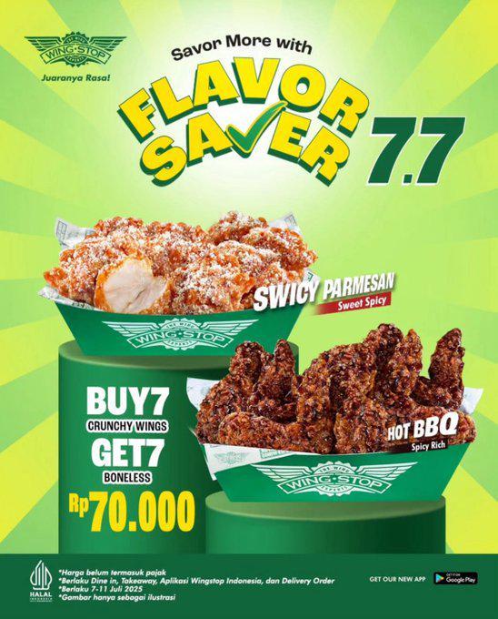 Promo 7.7 Wingstop (instagram.com/wingstopid)