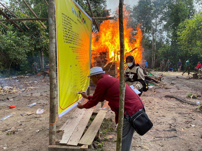 Penandatangan penolakan segala bentuk perjudian oleh tokoh masyarakat